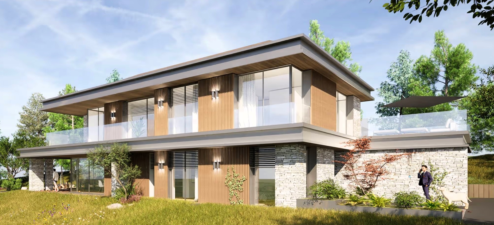 Villa béton – Menthon-Saint-Bernard